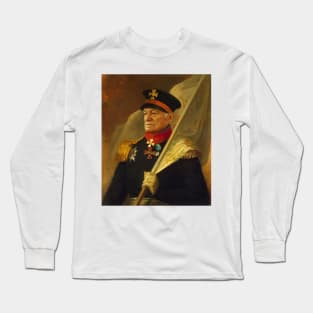 Hugh Hefner - replaceface Long Sleeve T-Shirt